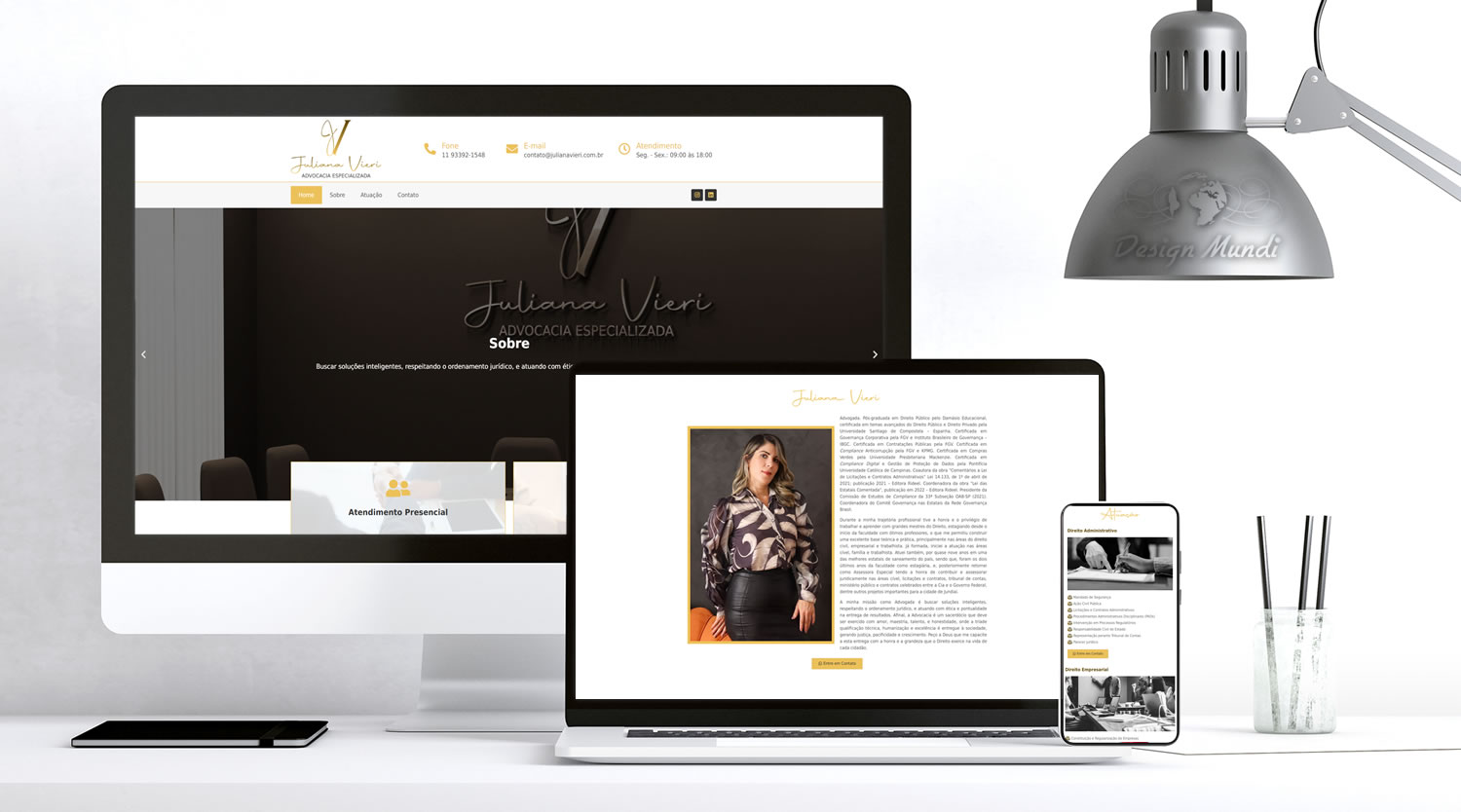 Landing Page para Escritório de Advocacia