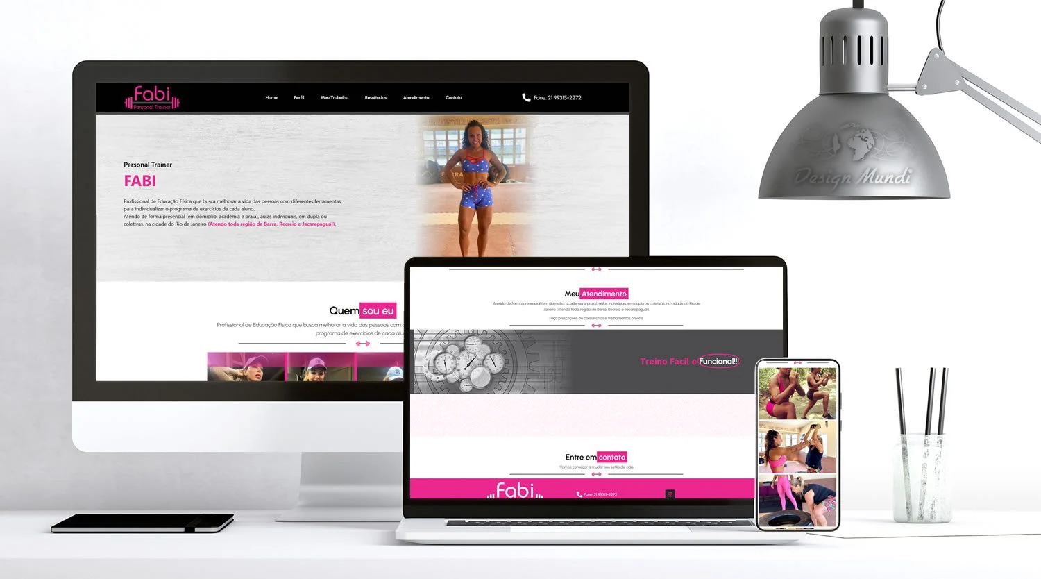 Landing Page para Personal Trainer no Rio de Janeiro