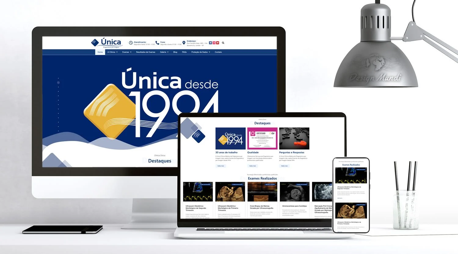 Site para Clínica de Imagem em Jundiaí