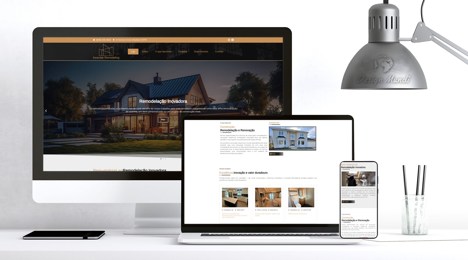 Site para Construtoras