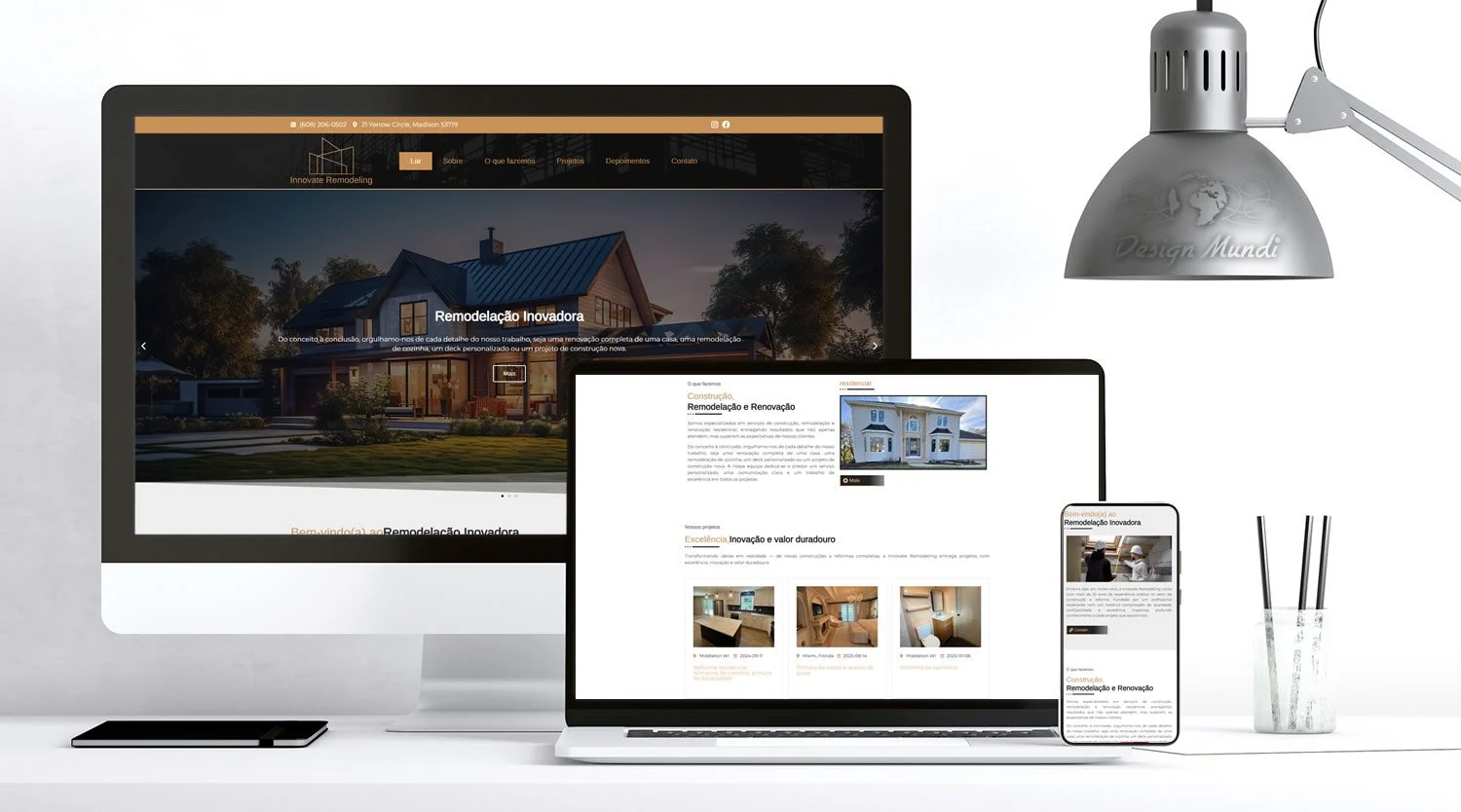 Site para Construtoras