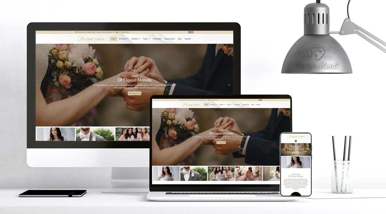 Site para Loja de Vestidos