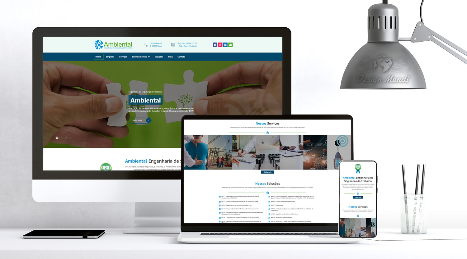 Site para Escritório de Segurança do Trabalho