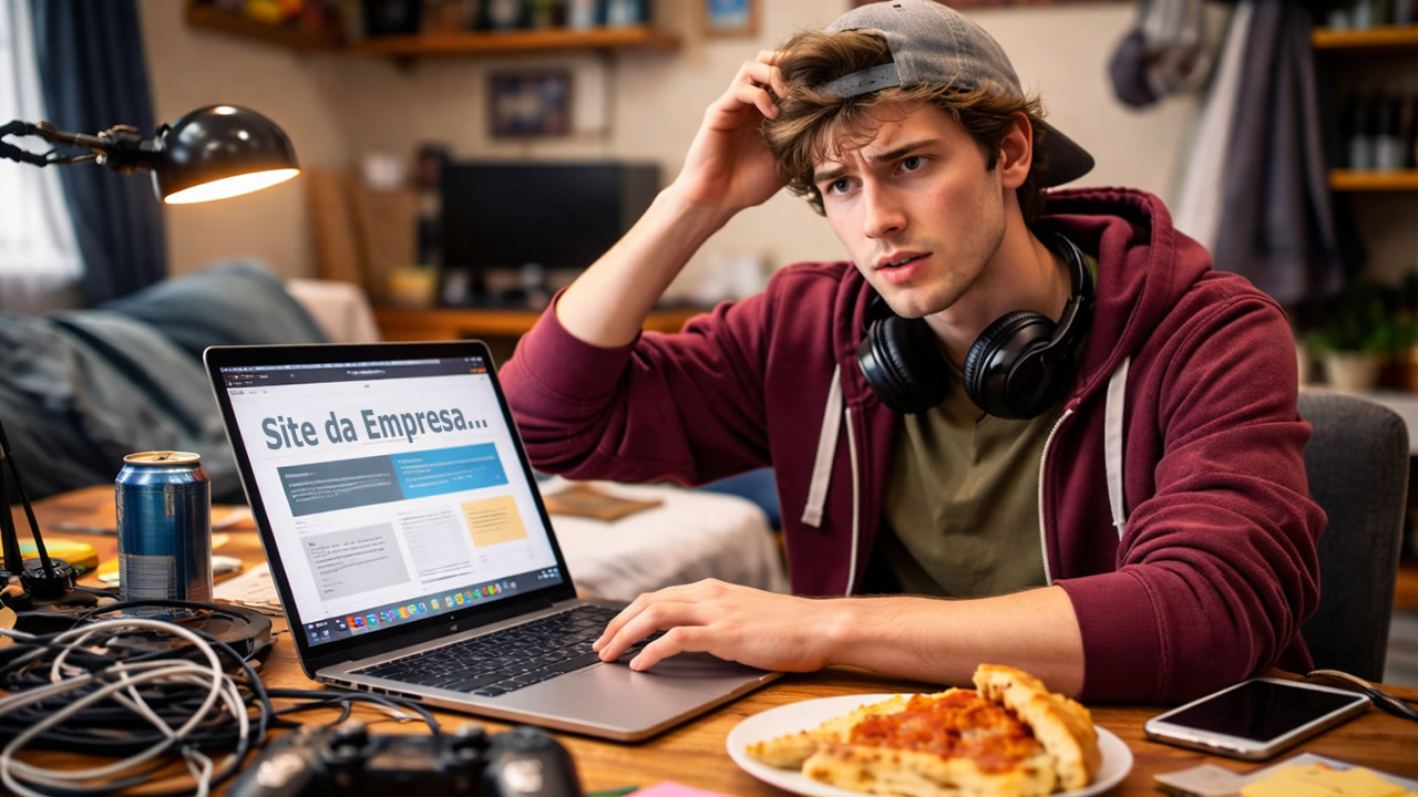 Seu sobrinho não sabe fazer sites