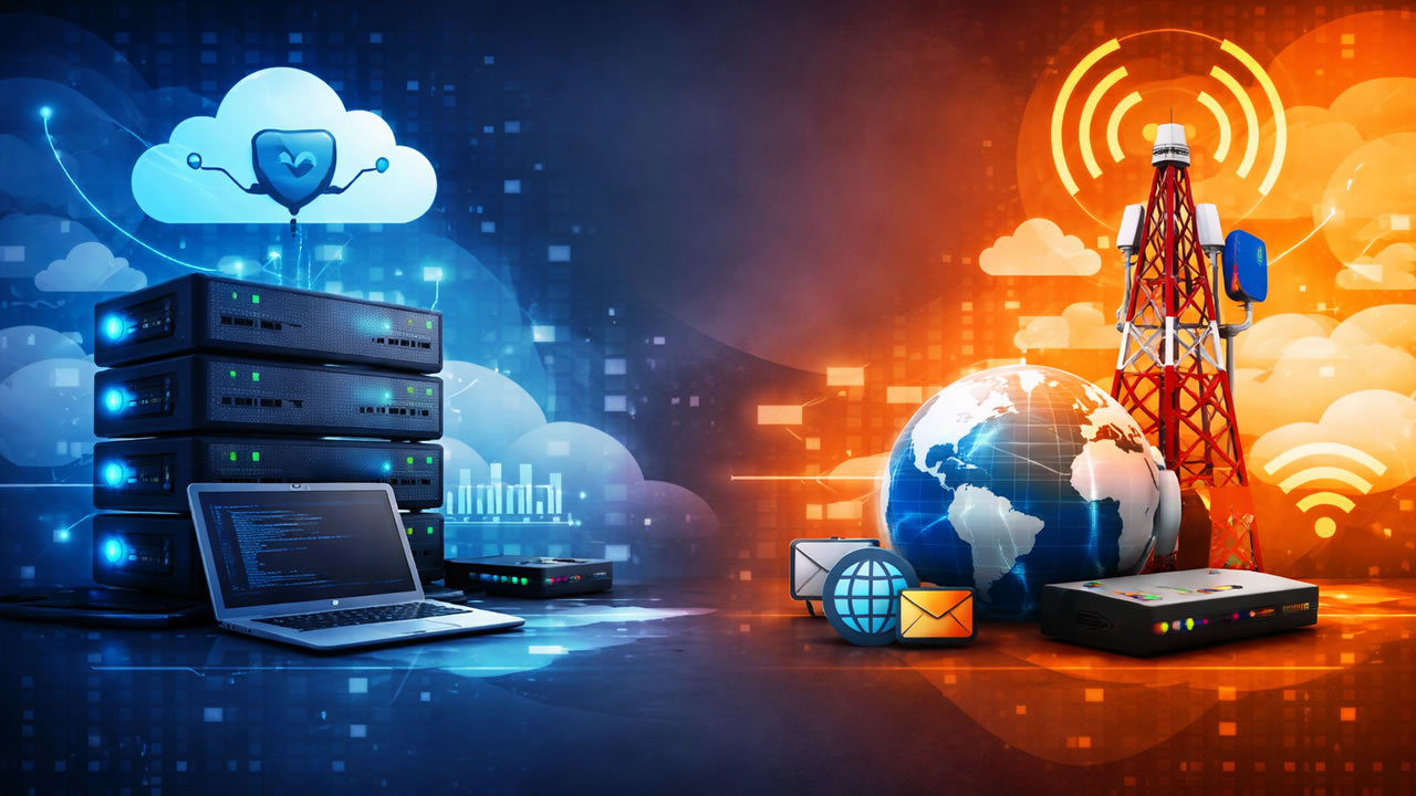 Diferença entre servidor e provedor