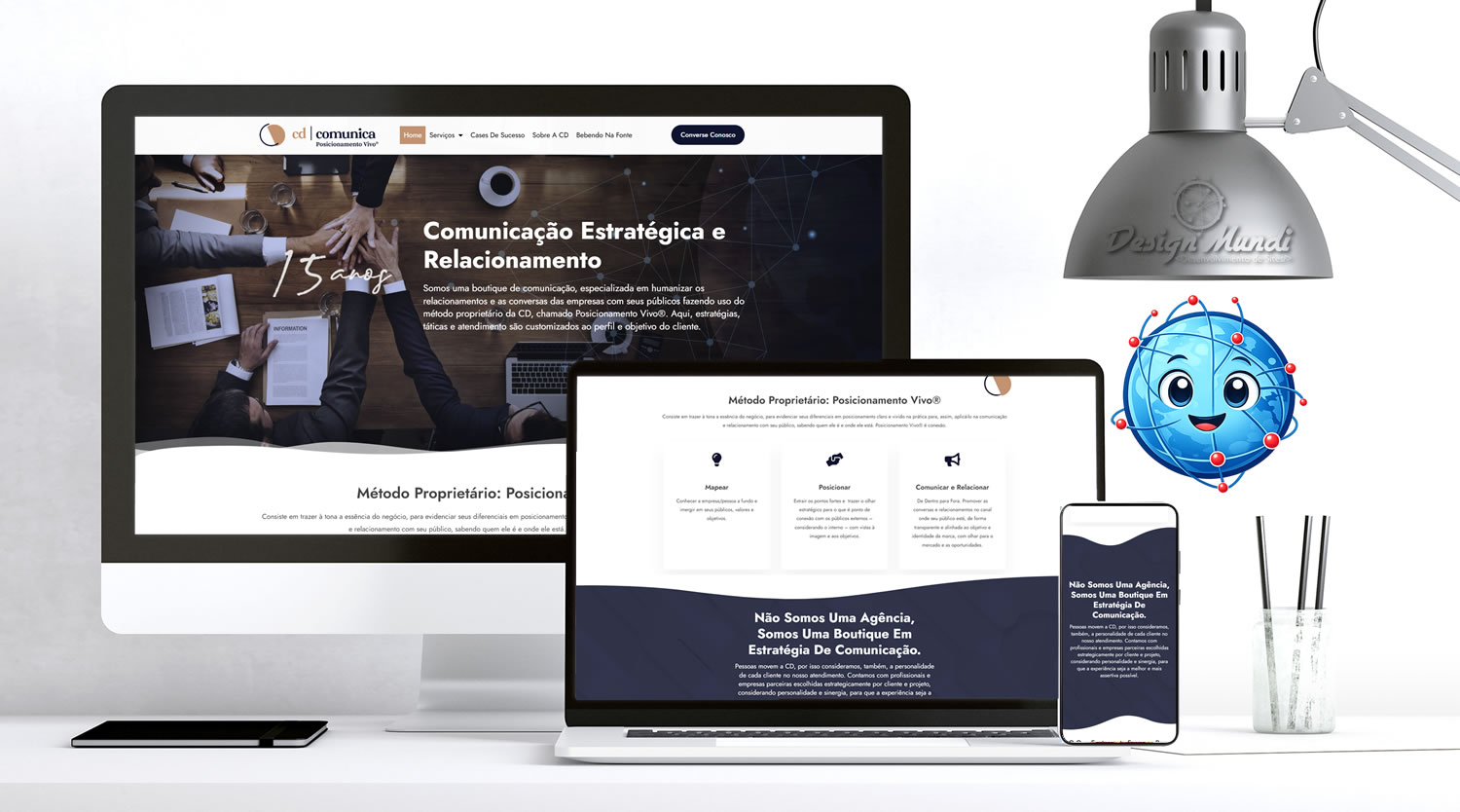 Site para assessoria de imprensa