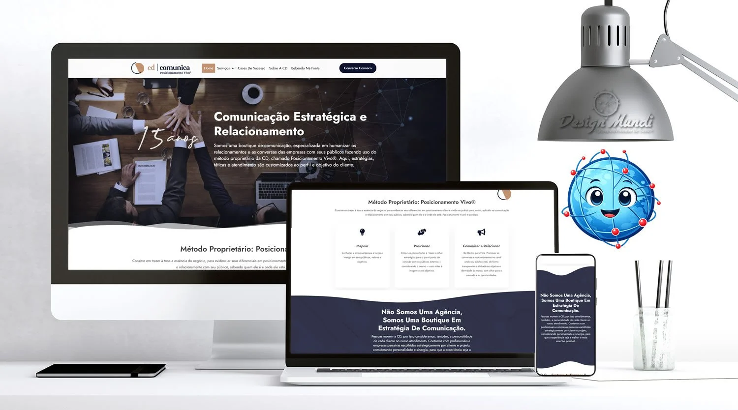 Site para assessoria de imprensa