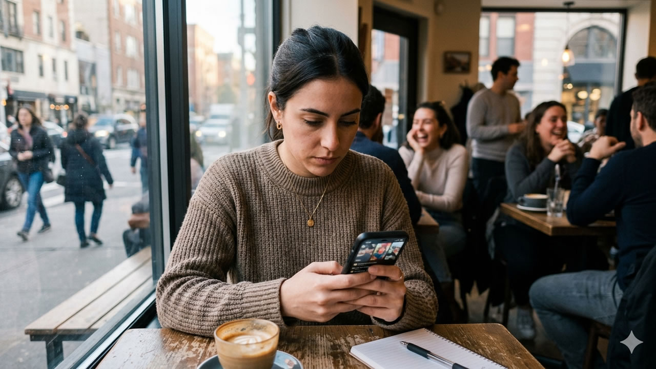 Você vive no celular?